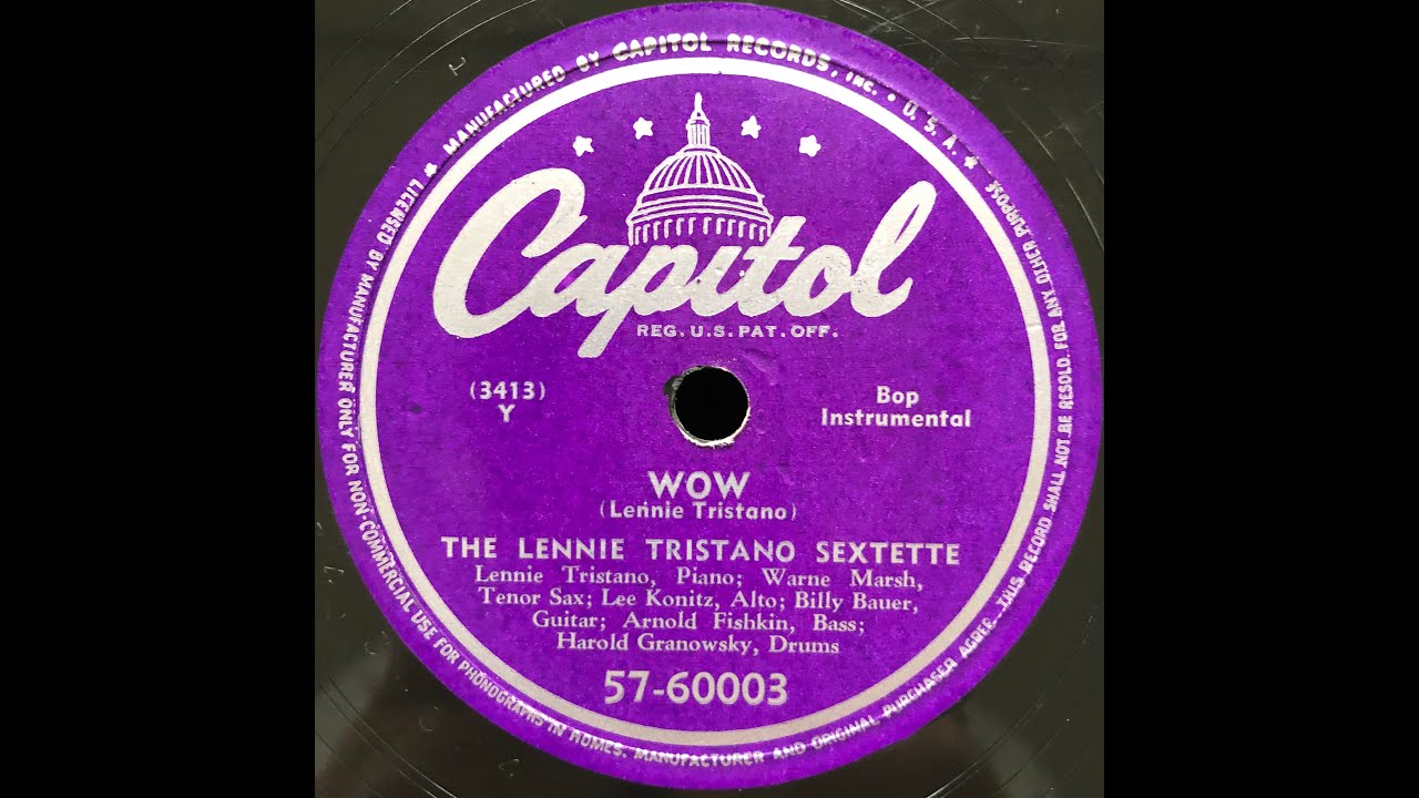 Lennie Tristano ⁄ | Capitol - – The & Quiet LENNIE Cool 
