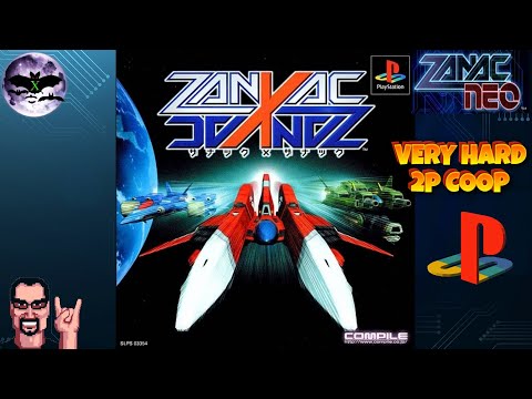 Zanac Neo прохождение Coop NeGAtiv4k [ Very Hard ] | Игра ( PS1, PlayStation 1 ) Стрим rus