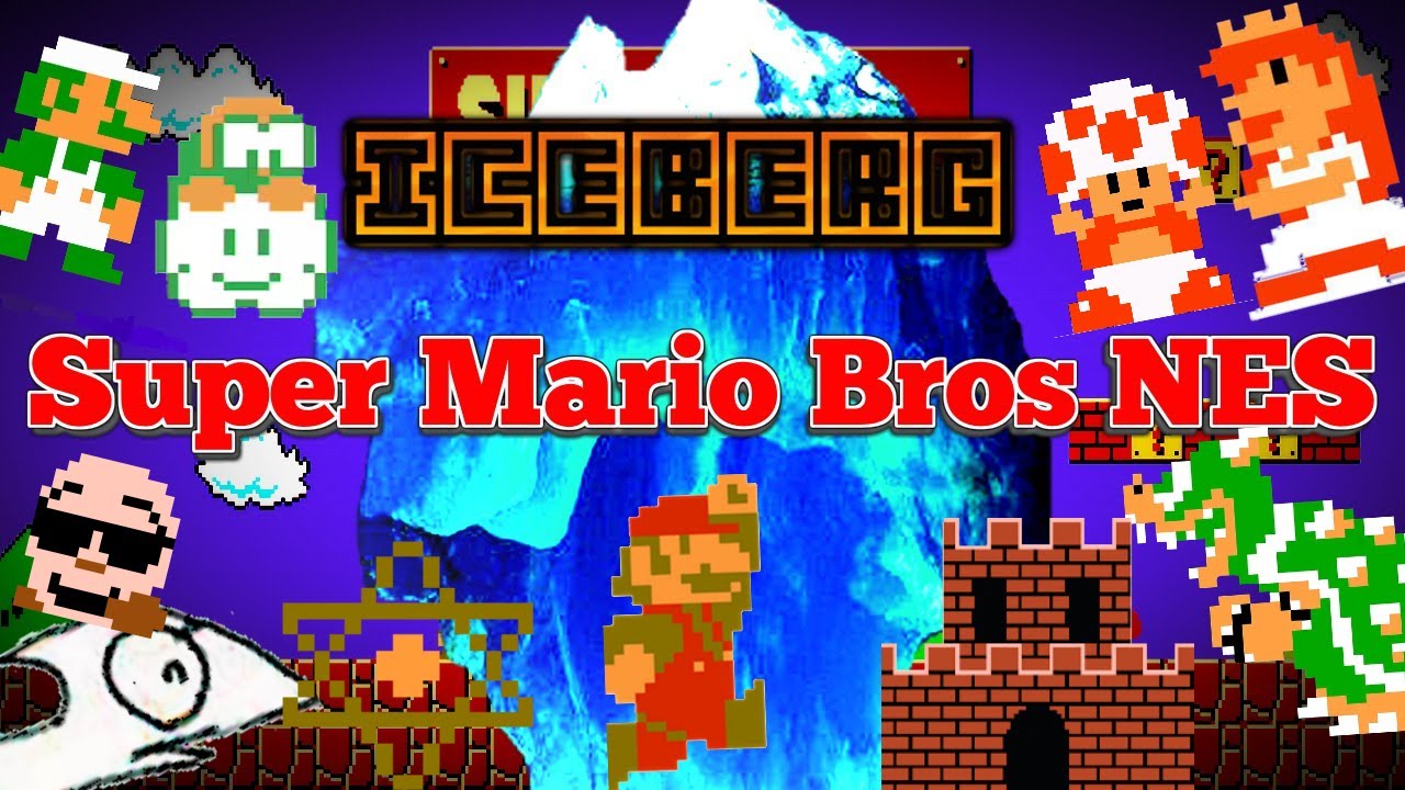 SUPER MARIO BROS 1 ICEBERG / Dans une profonde analyse