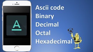Find any character ASCII value || Binary, Hex and Octal value of a number | Hindi screenshot 4