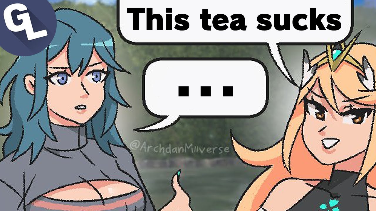 mythra comic, mythra comic dub, byleth comic, byleth comic dub, mythra an.....