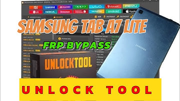 Samsung Galaxy Tab A7 Lite Frp Bypass Unlock Tool ( All Samsung Google account remove 1 Click )