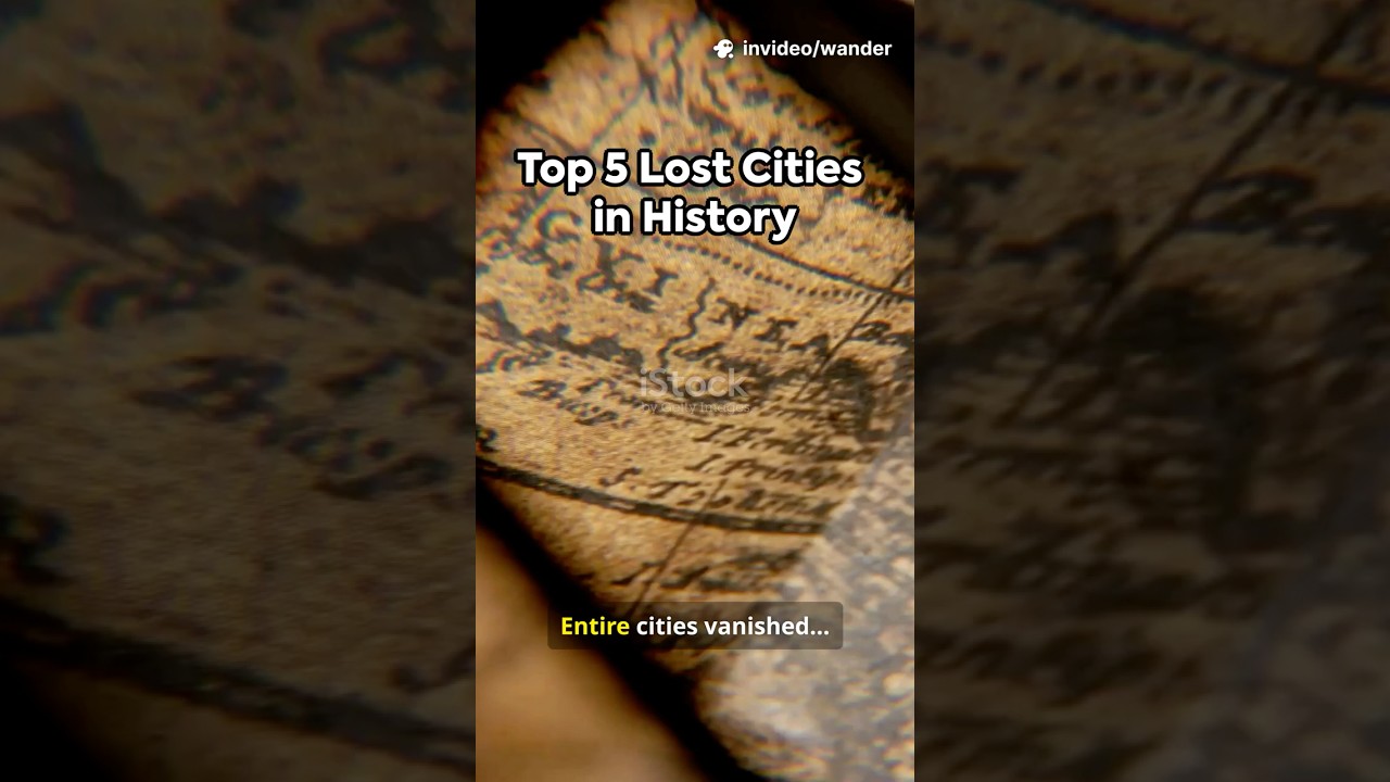 Top 5 Lost Cities in History 🏺 | Guess #1 👀 
