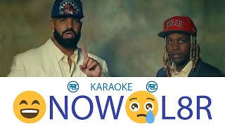 Drake - Laugh Now Cry Later |karaoke, instrumental cover (ft. Lil Durk)