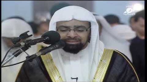 سورة الواقعة خاشعة للشيخ ناصر القطامي أبكى الناس من دبى ليلة 13 رمضان 1435 low
