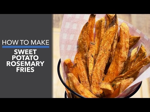 Crispy Roasted Sweet Potatoes With Rosemary