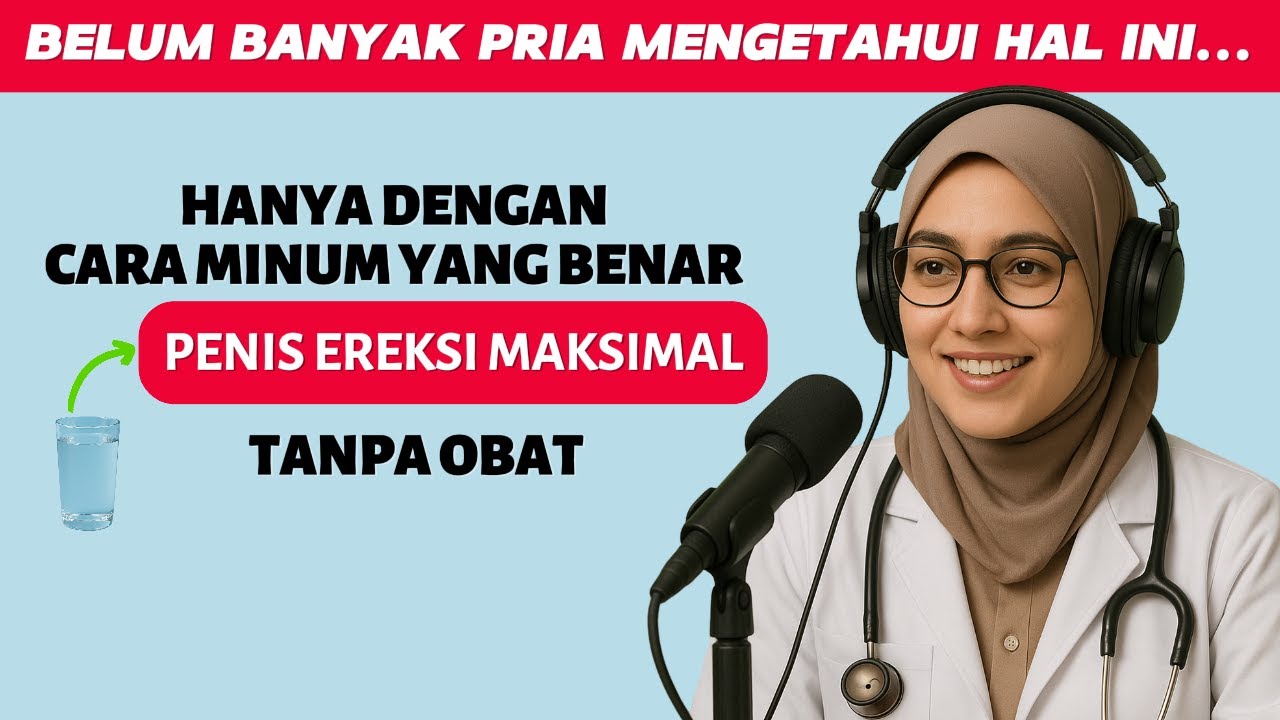 Cara Minum Air Putih yang Benar Agar Ereksi Maksimal : Kebanyakan Pria Belum Tahu!