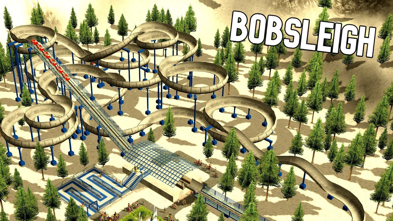 RCT3 Coaster Challenge #3 - Bobsleigh