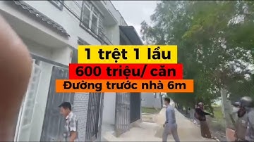 KDC Xuyên Á mới | nhà ở xã hội 20 căn 600tr/căn trọn gói | 3,5x11 | cách Cầu Lớn - Hóc Môn 3km.