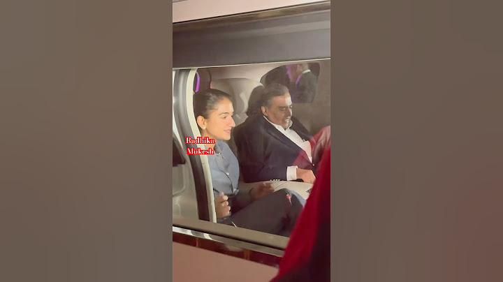 Mukesh Ambani and Radhika Merchant Share a Heartwarming Car Ride #shorts