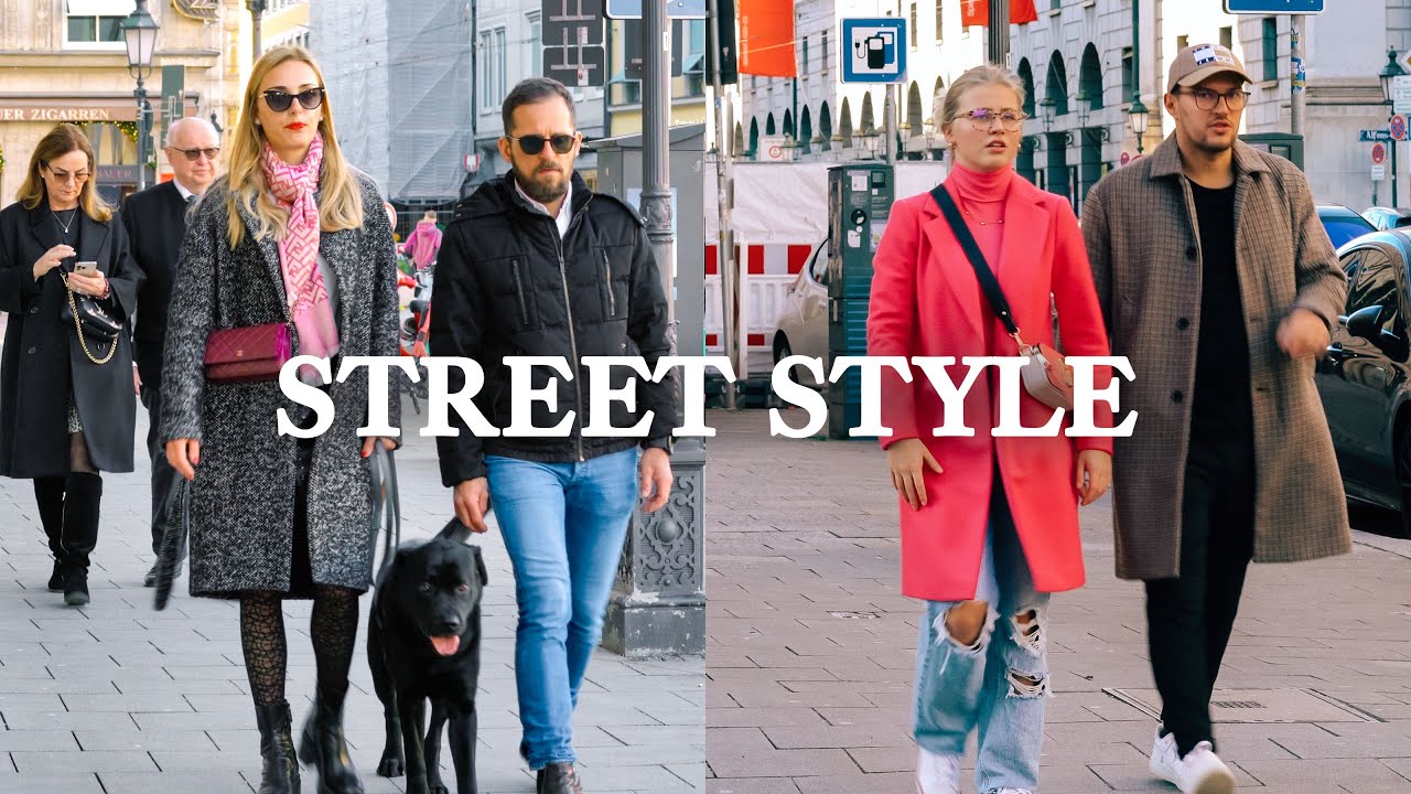Munich Old Town STREET STYLE German Winter Clothing Fashion Trends Munich Old Town STREET STYLE German Winter Clothing Fashion Trends