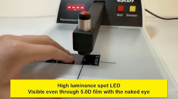 LCNDT DT 300 Densitometer Demo Video New