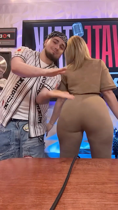 B JACK$ with Alexis Texas vibin to his single โHineyโ #slizzy #BJACK$ #music #hiphop #cashcobain