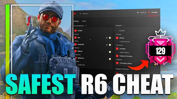 I Used The SAFEST R6 Cheat in Siege Champ Lobbies (Kraken Showcase)