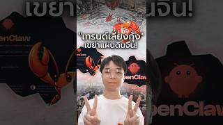 ปรากฏการณ์ OpenClaw "เทรนด์เลี้ยงกุ้ง" ที่กำลังเขย่าแผ่นดินจีน!  #shortvideo #china #openai #ai