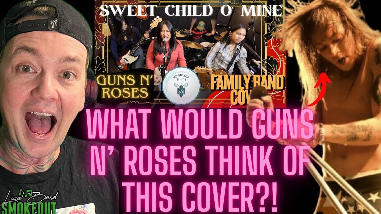 Missioned Souls - Sweet Child O' Mine ( Reaction ) GUNS N' ROSES COVER