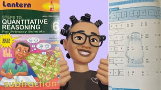 Quantitative Reasoning | Lantern Book 6, Test 1, Exercise B