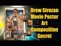 Drew Struzan Movie Poster Art Composition Secret