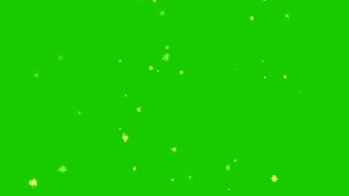 Green Screen Fire Particles Background Video Effect 1