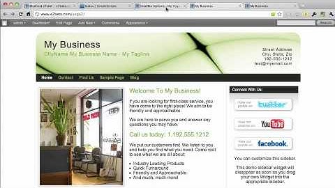 Build a Business Website in 5 Minutes