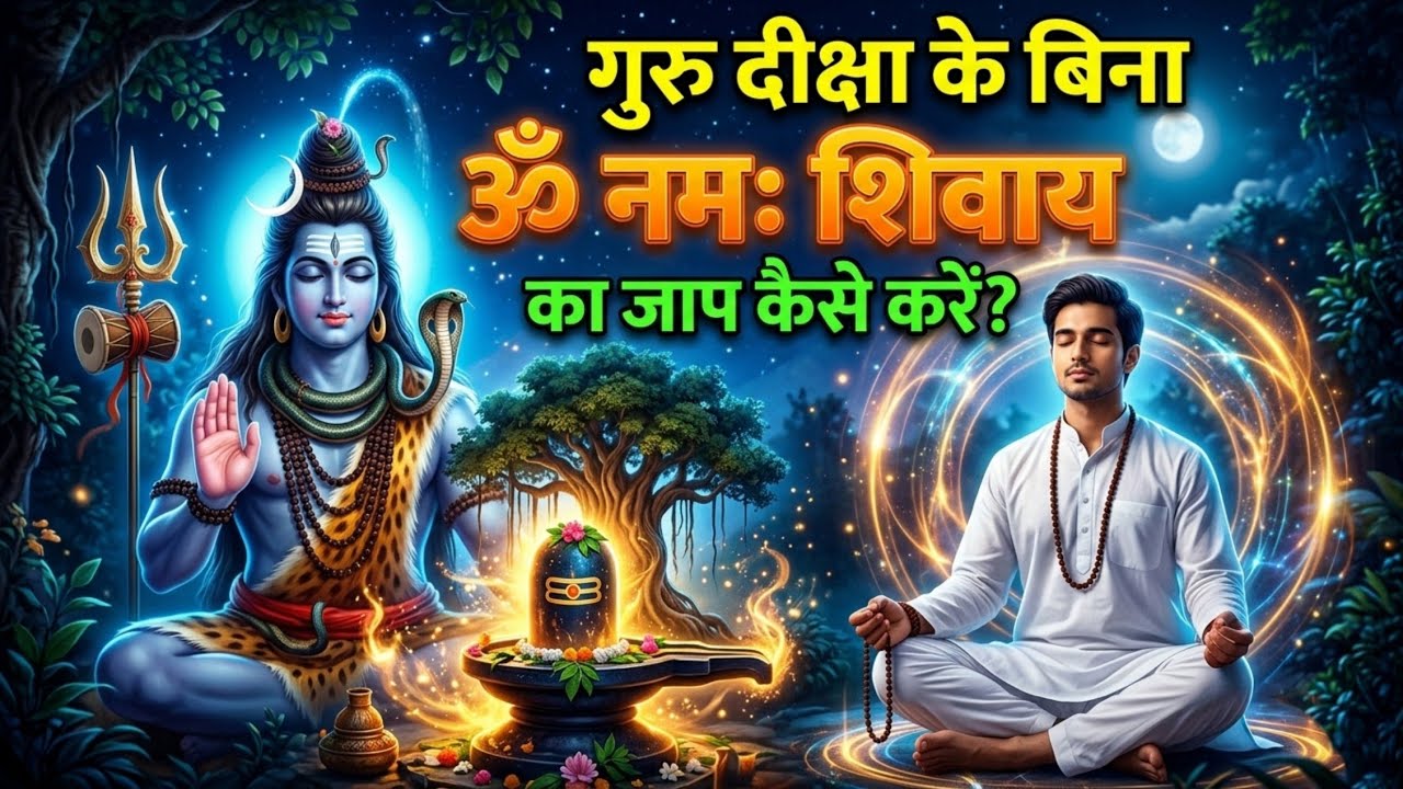 🙏 गुरु दीक्षा के बिना “ॐ नमः शिवाय” का जाप कैसे करें? | पूरी विधि और सावधानियाँ