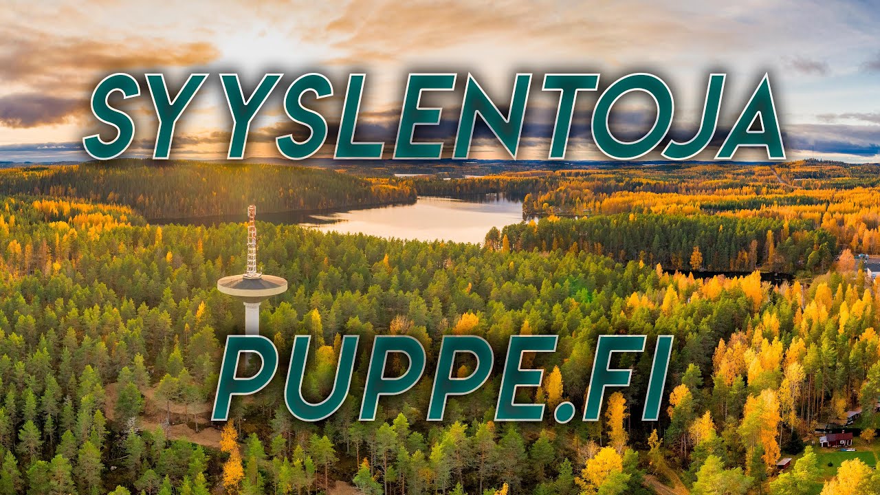 Rautalampi ilmasta - Syyslentoja 2019 (4K 60 fps)