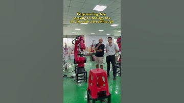 Program-free spraying robot #six-axis robot #industrial robot #spraying robot