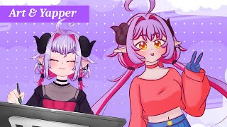 【 Art & Yapper 】Drawing my first YCH base~