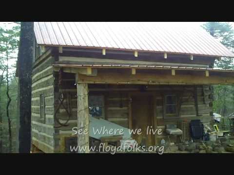 Old Appalachian log home LCF Group Floyd Virginia