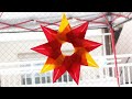 【透かし折り紙】花 ユニット折り紙 | Flower unit origami