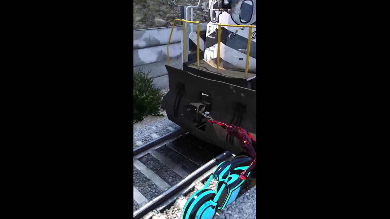 GTA V : SUPERHERO STOPPED THE TRAIN SIMULATOR LIVE STREAM GAMEPLAY