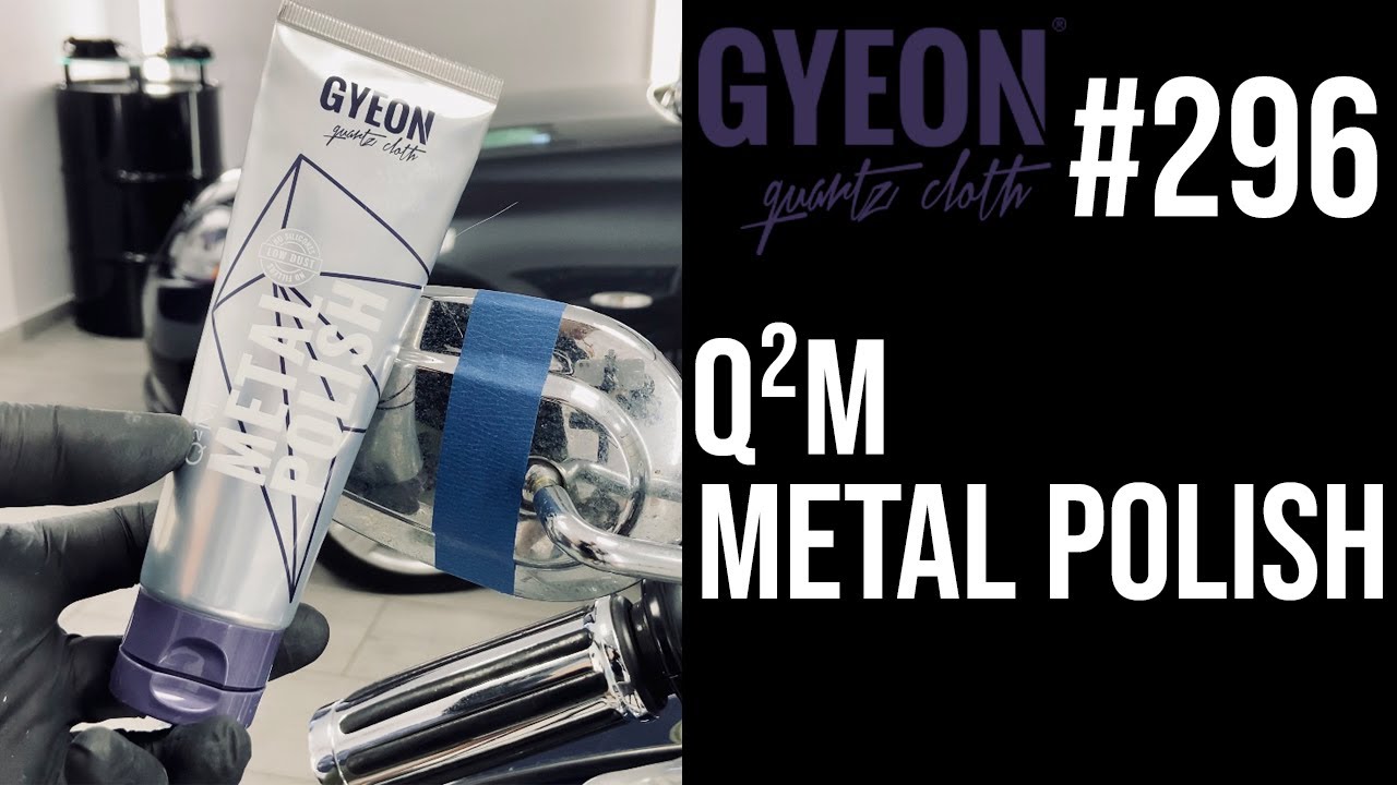 296 GYEON METAL POLISH pasta do metalu Polerowanie metalu chromu