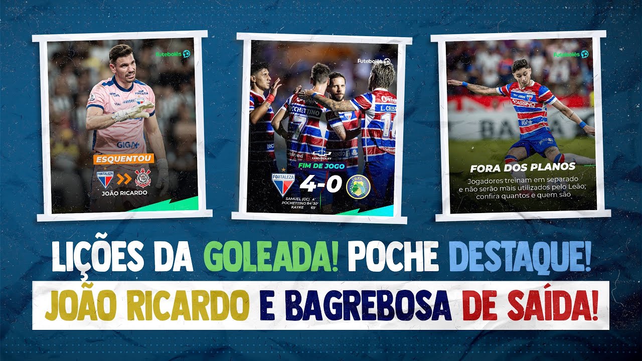 🚨 JOÃO RICARDO DE SAÍDA! DIOGO BARBOSA FORA! LIÇÕES DA GOLEADA! POCHETTINO E MAÍLTON SÃO DESTAQUES!