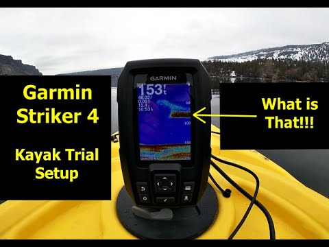 Kayak Garmin Striker 4 Fish Finder Trial, Install & Thoughts -Best