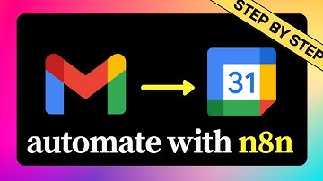 How to Create Google Calendar Event Automatically from Gmail using N8N (2025)
