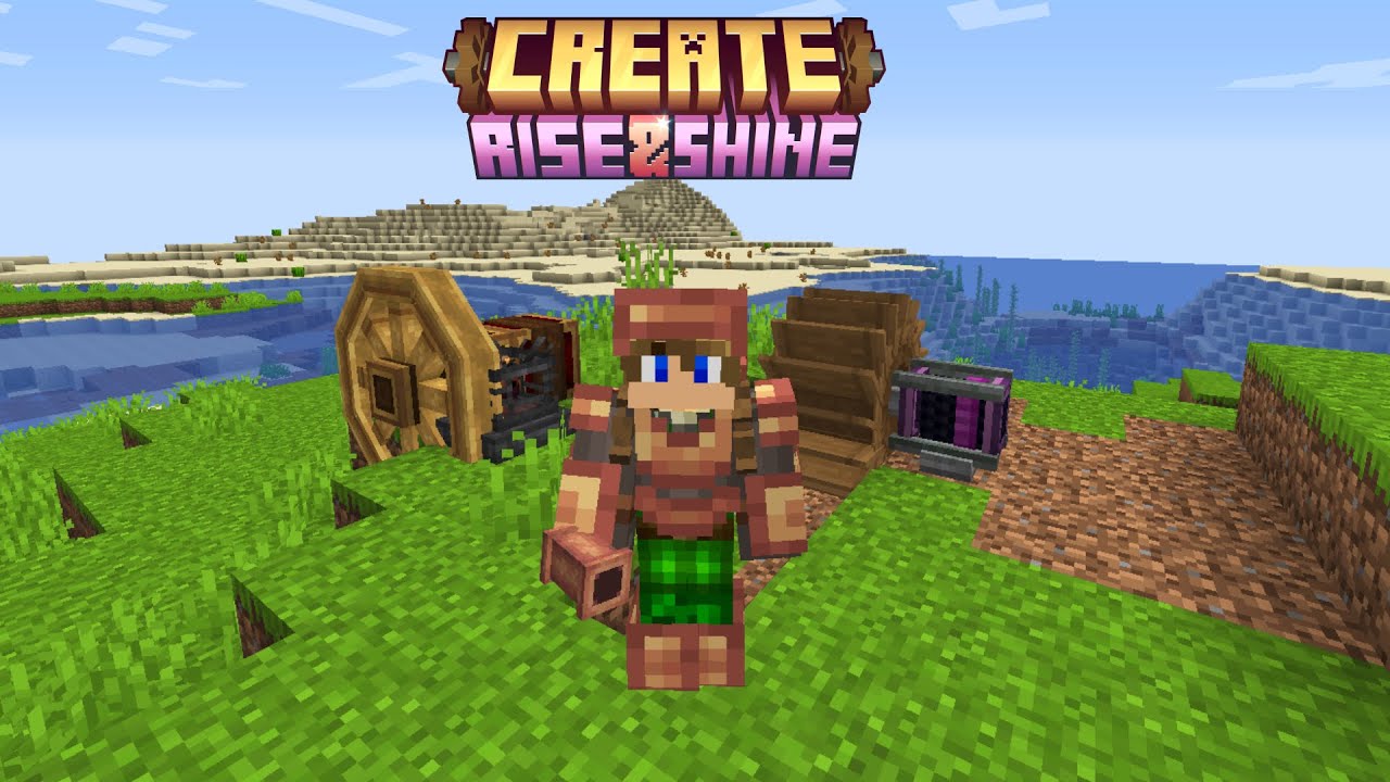 Live Minecraft Create Mod Crafting machine #live#shorts - YouTube