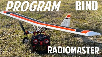 Programming & Binding Radiomaster TX16 with Eflite UltraSlow Stick using EdgeTX