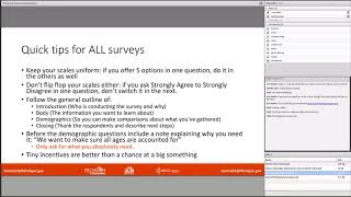 Survey Dos and Don ts Quick Tips