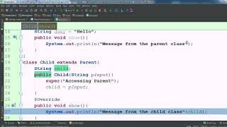Java For Android Tutorial #19: Inheritance - Super and Override keywords functionalities
