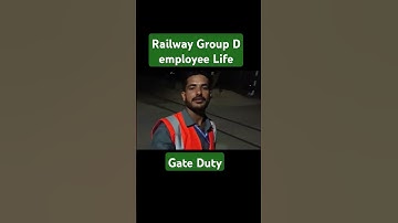 Struggle of group D employee #railwaygroupd