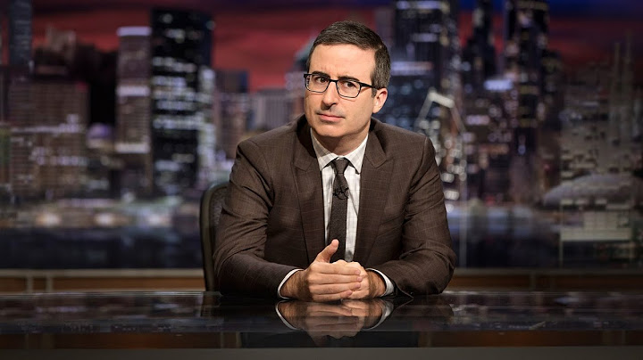 Last Week Tonight with John Oliver
