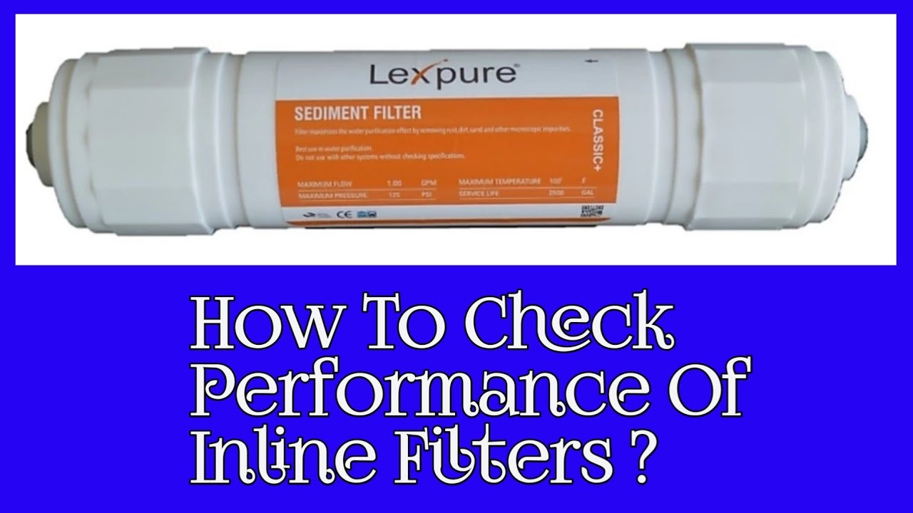 Aquaguard vs Lexpure and EAU Aquagrand Sediment Inline Filter RO