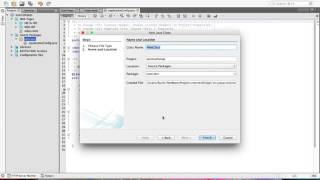 Restful web service and database connection in netbeans part-1