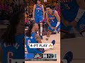 Jaylin Williams coming up clutch 🔥