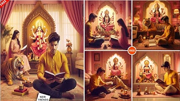 Chaitra Navratri Ai Image Creator | Create 3D Navratri Photo Editing | Bing Image Creation 2024