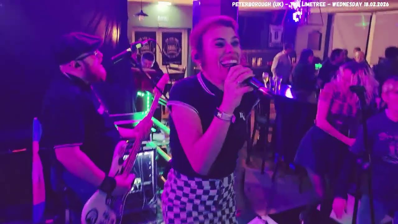 #011 LOS FASTIDIOS live @ The Limetree - Peterborough (UK) 18.02.2026 (Tourdiary)