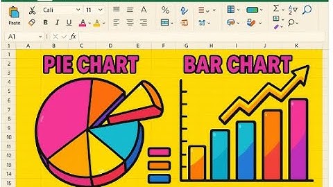 Graphing Pie  and Bar Charts in Excel!!