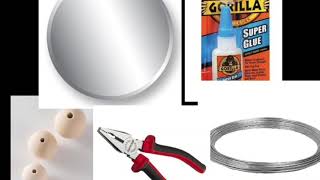 How make a beautiful Wooden Beads mirror!!! screenshot 4