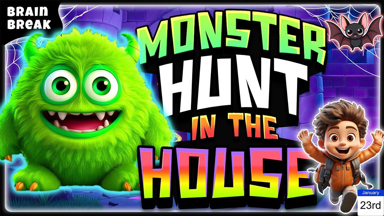 We're Going on A Werewolf Hunt Song - Danny Go! - Halloween Brain Break - Bear Hunt - Monster Hunt