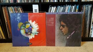 Unboxing - Dave Matthews Band Crash 20Th Anniversary & Bob Dylan Blood On The Tracks Mfsl Vinyl Lp